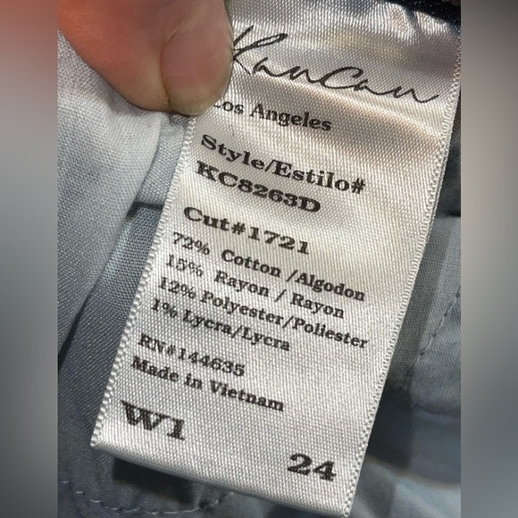 Kancan Dillon High Rise Ripped Ankle Skinny Jeans - Picture 7 of 7